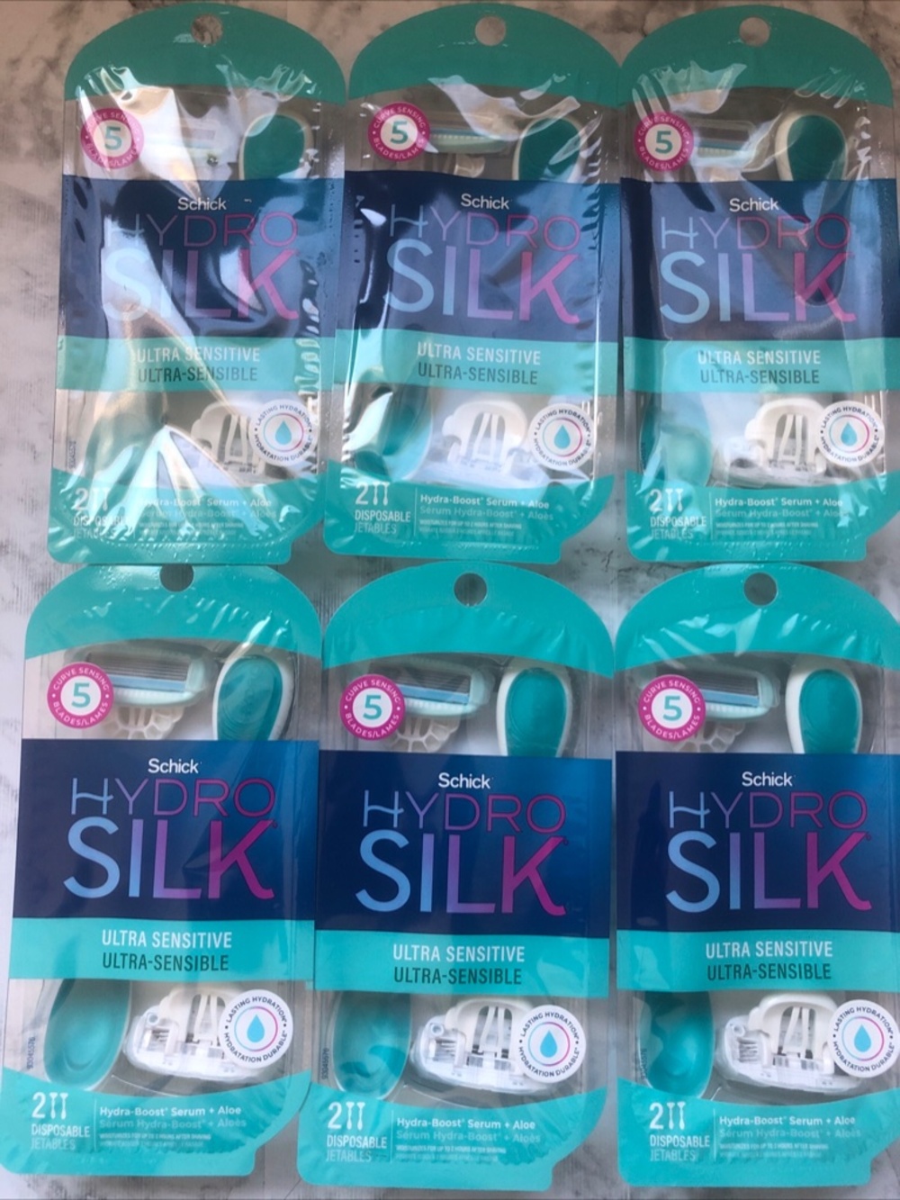 Schick Hydro Silk razors (12) Ultra Sensitive